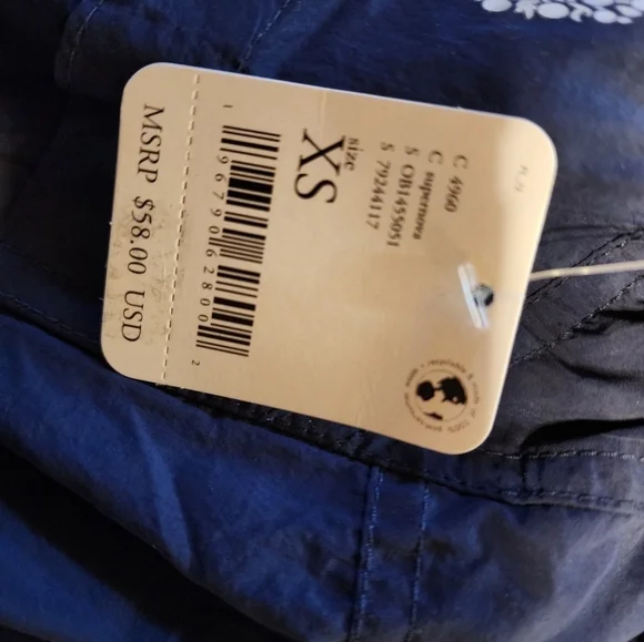 Free People Movement Athletic Shorts - Navy Blue - XS - Picture 5 of 7